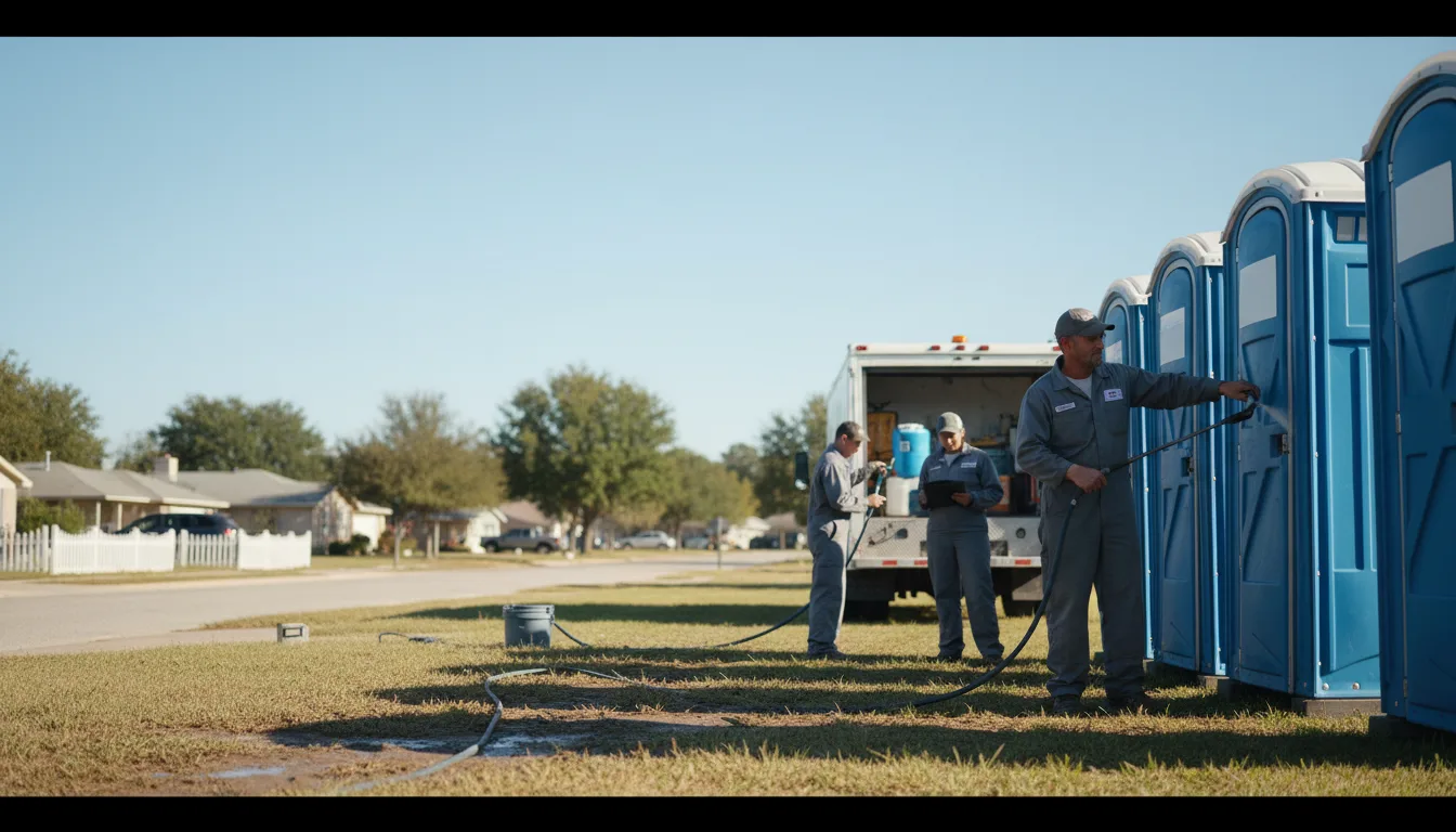 Long-Term Portable Toilet Rental in Gravelly, AR near me